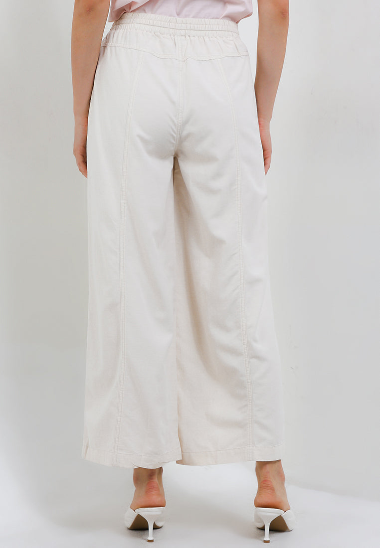 Triset Ladies Celana Panjang Wanita Cullote Highwaist | Wide Leg | LP6004300