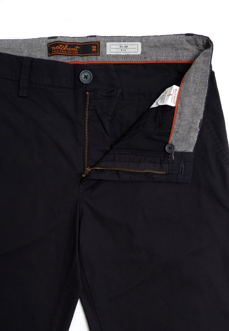 WATCHOUT CASUAL ALEXIS OFFICER PANTS - WP2007400BLACK/KHAKI