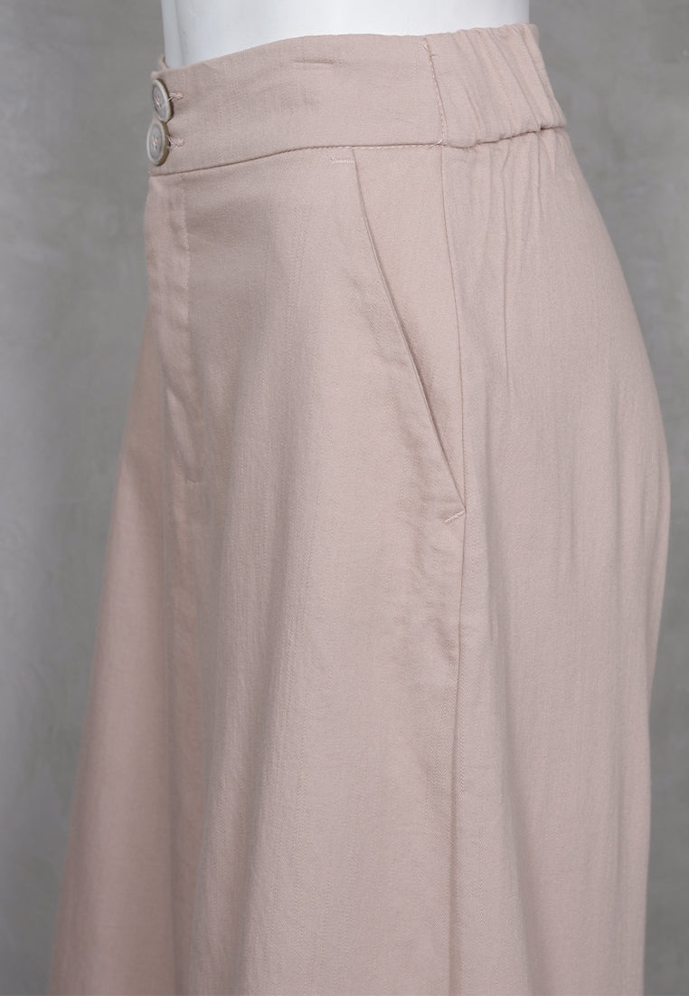 Triset Ladies Celana Panjang Wanita Cullote HighWaist | Wide Leg | LP6004900