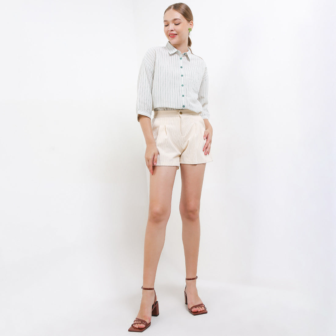 Triset Ladies Pakaian Wanita KYNA BLOUSE - LR5000186