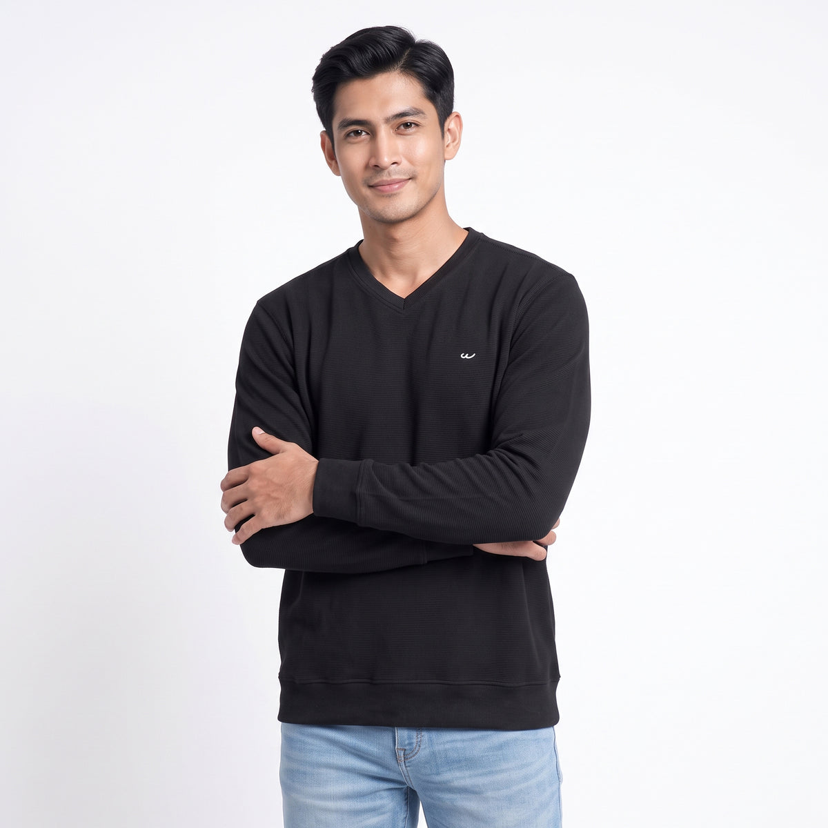 Watchout Pakaian Sweat Shirt Lengan Panjang Pria Montana | Reguler Fit | Jeans | JK200270001