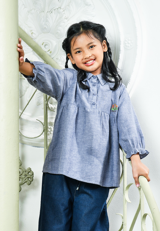 OXA KIDS GIRL KIRANA BLOUSE - OR5101500