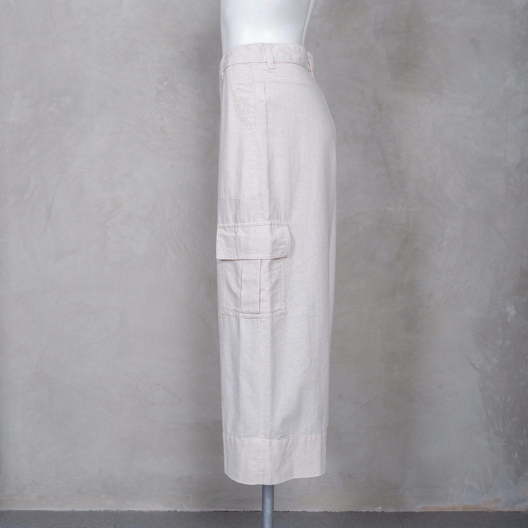 Triset Casual Celana Cullote Wanita Cargo HighWaist | Regule Fit | TP6006850
