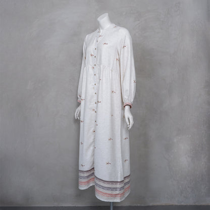 Triset Ladies Maxi Dress Wanita Embroidery Lengan Panjang A Line | Reguler Fit | LD8004401