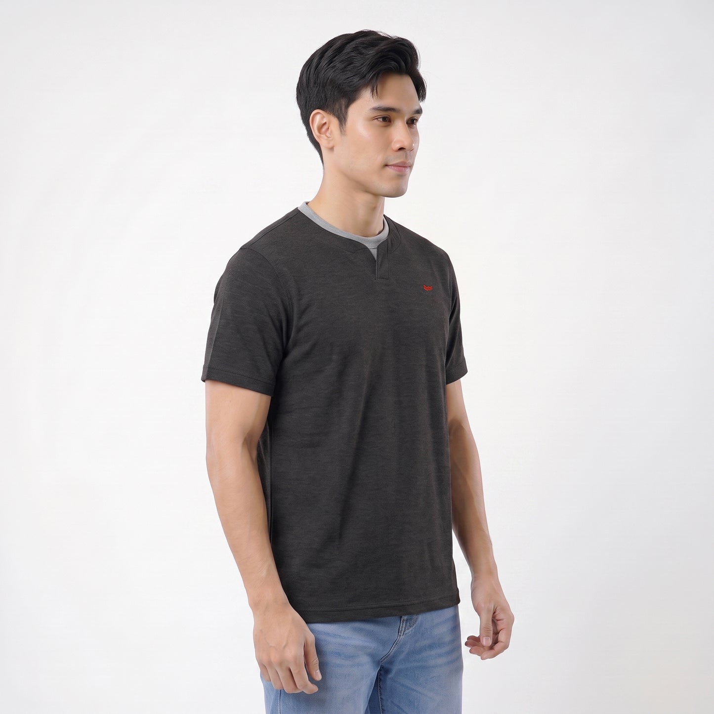 WATCHOUT KAOS PAKAIAN PRIA LENGAN PENDEK V-NECK | REGULER FIT | CASUAL | WK401290001
