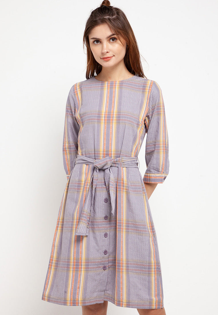 Triset Casual Pakaian Wanita LINA DRESS - TD3012801