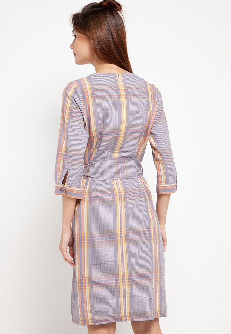Triset Casual Pakaian Wanita LINA DRESS - TD3012801