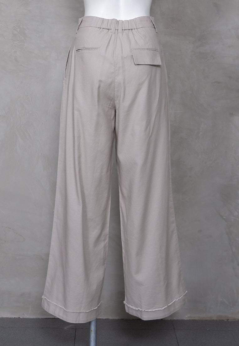 Triset Casual Celana Panjang Wanita Wide Leg Highwaist | Loose Fit | TP8005700