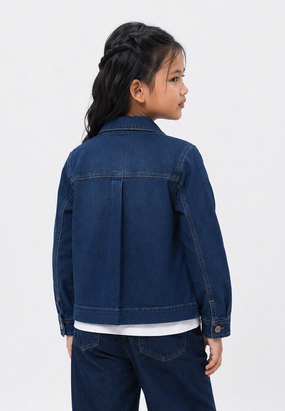 OXA KIDS GIRL XAVIERA JACKET DENIM - OJ3100210