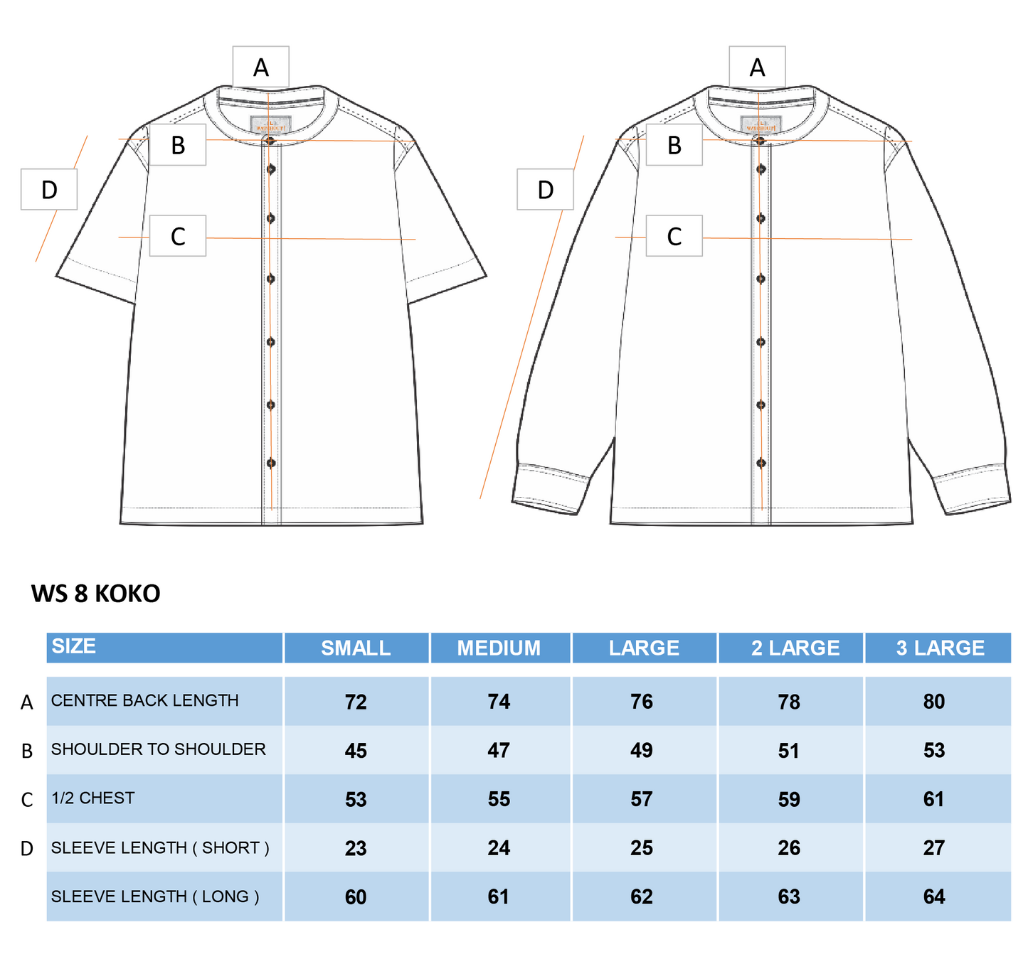 WATCHOUT PAKAIAN PRIA SHORT SLEEVE NAJRAN KOKO - WS8025200