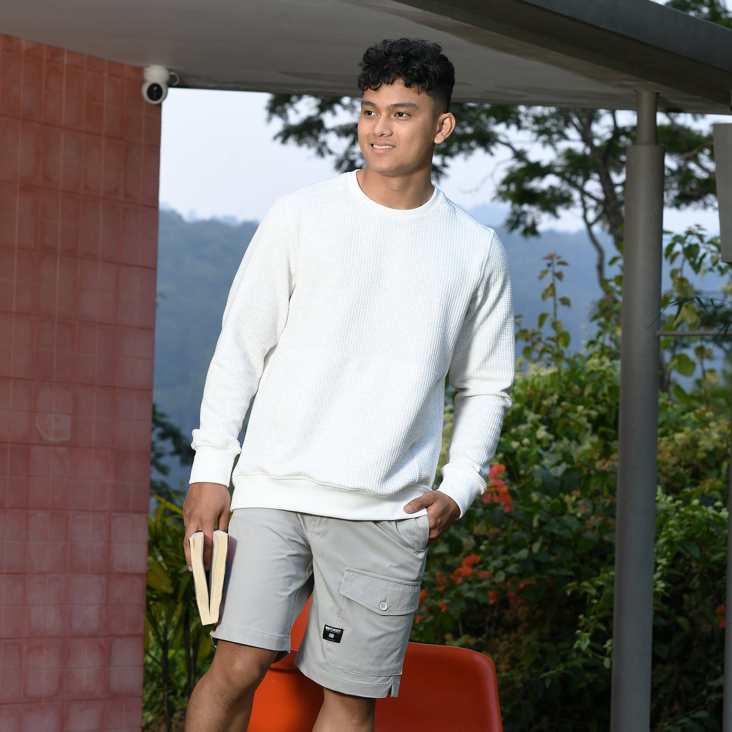 WATCHOUT PAKAIAN PRIA LENGAN PANJANG SWEATSHIRT | REGULER FIT | CASUAL | WK2003600