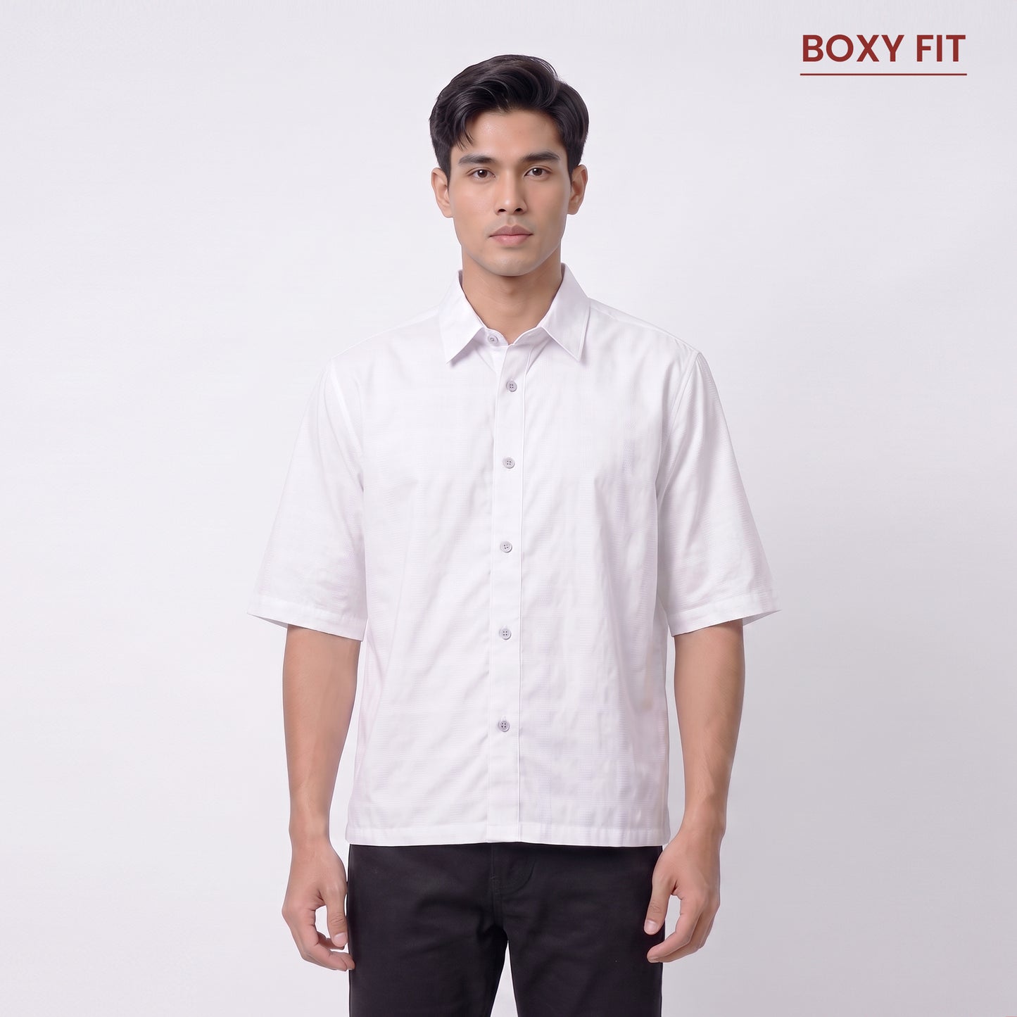 WATCHOUT KEMEJA PRIA LENGAN PENDEK | BOXY FIT | JEANS | JS502591702