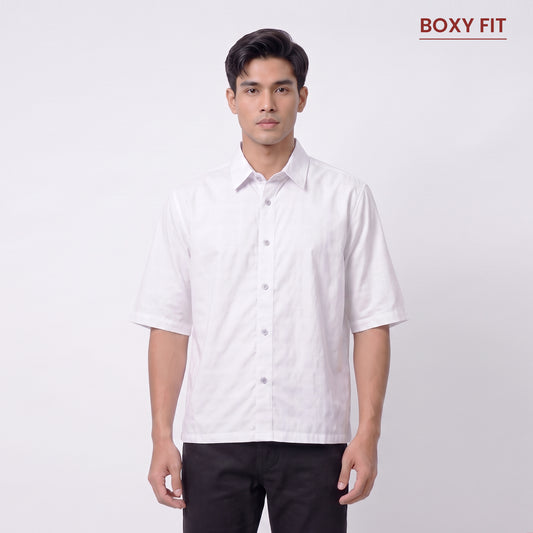 WATCHOUT KEMEJA PRIA LENGAN PENDEK | BOXY FIT | JEANS | JS502591702