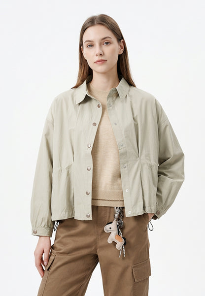 TRISET CASUAL JACKET CROP - TJ3033200