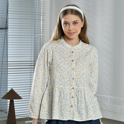 Triset Casual Pakaian Wanita Blouse - TR3103978