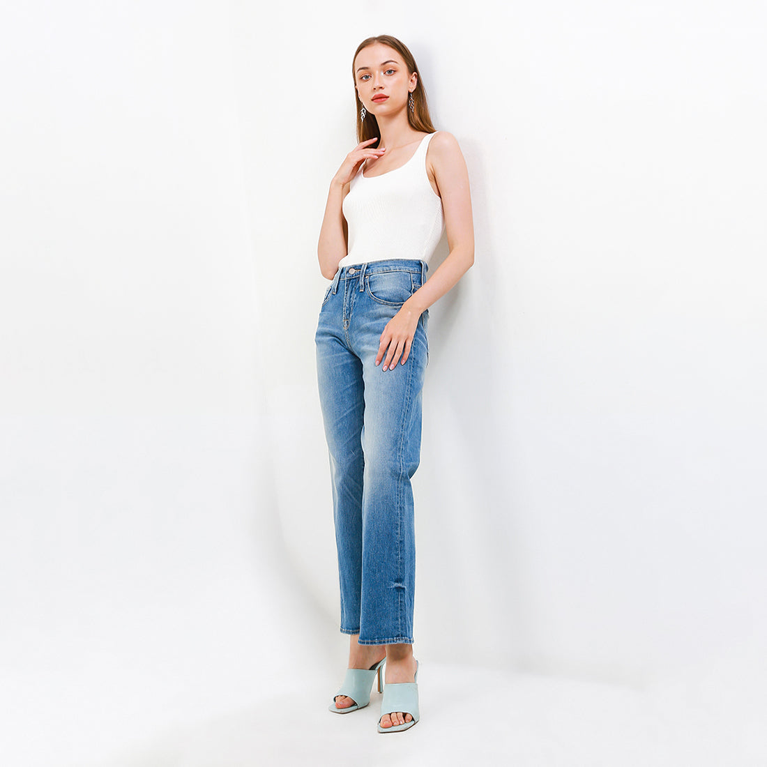 Triset Casual Celana Jeans Wanita ELAINA PANTS - TP5007410