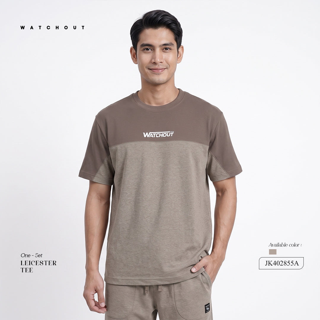 WATCHOUT KAOS PAKAIAN PRIA LENGAN PENDEK LEICESTER | REGULER FIT | JEANS | JK402855A04