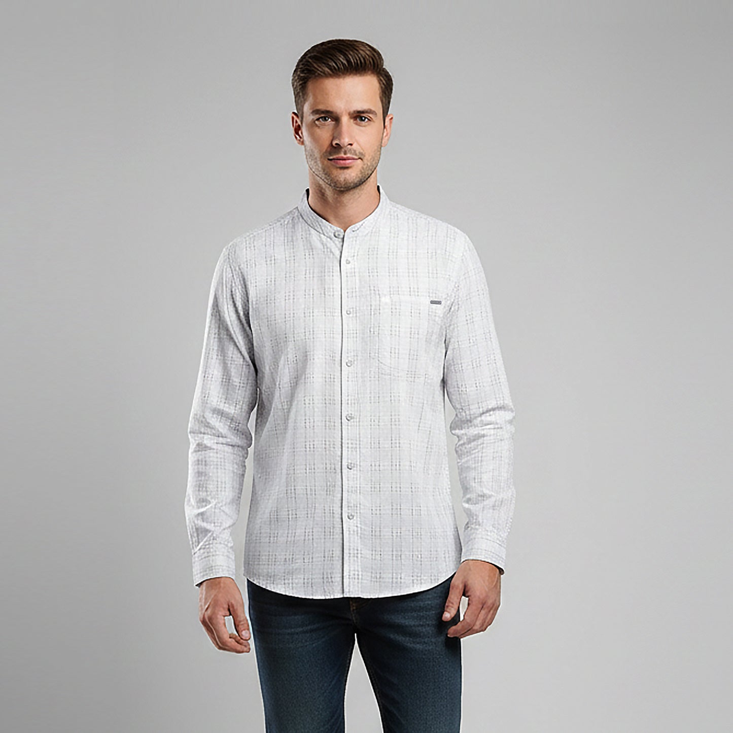 WATCHOUT PAKAIAN PRIA LONG SLEEVE SHAQRAA KOKO - WS812430102
