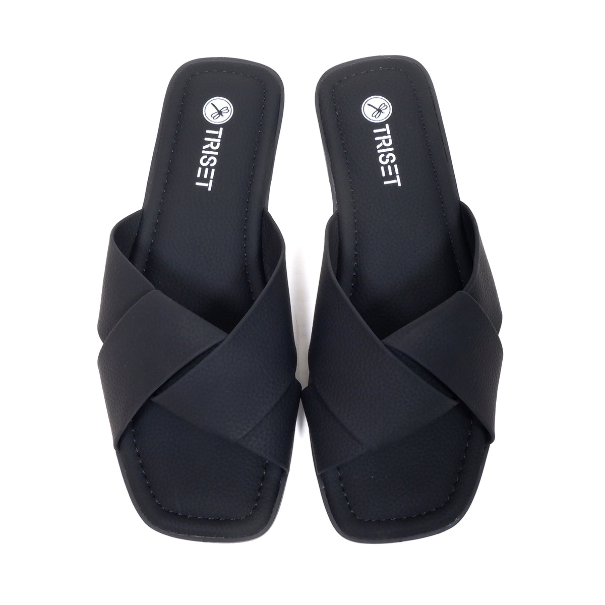 Triset Sandal Wanita | Flat | Slide | Selop Casual | TF6400203