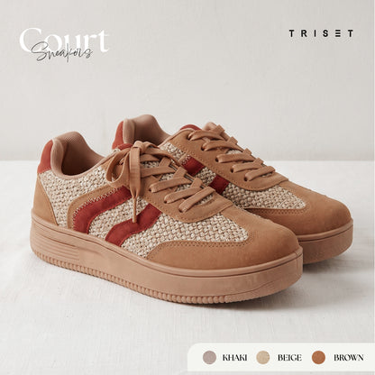 Salin Triset Sepatu Wanita | Casual | Sneaker | TZ200450321