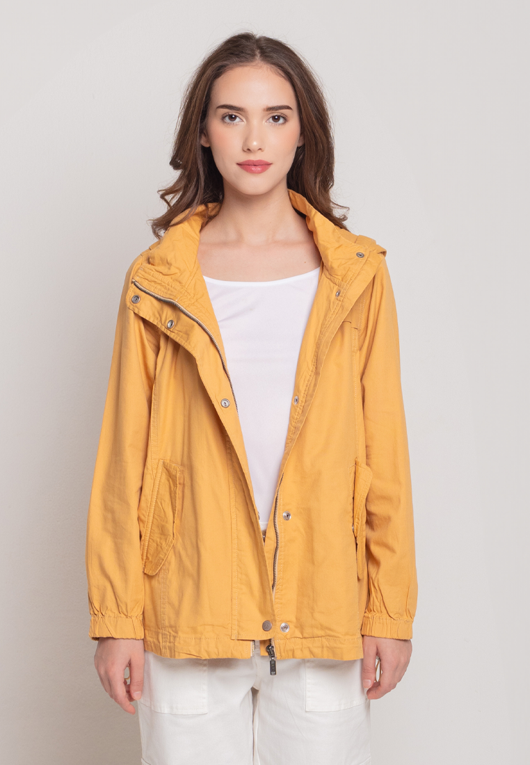 Triset Casual Jacket Parka Wanita Hoodie | Reguler Fit | TJ3029900