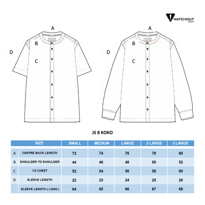 WATCHOUT PAKAIAN PRIA LONG SLEEVE HAJAZ KOKO - JS811071702