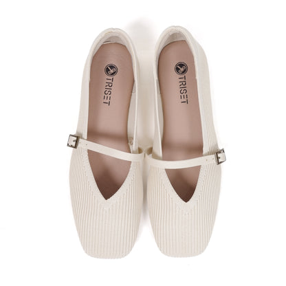 TRISET SHOES Wanita Mary Jane Flats - TF4103509