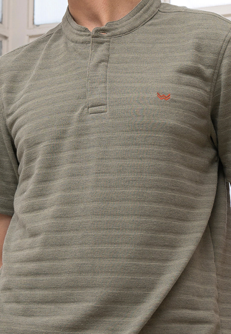 WATCHOUT PAKAIAN PRIA COLLARED HENLEY - WK401280011