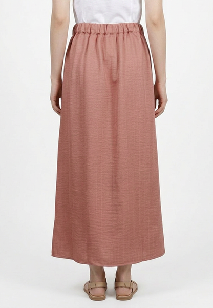 TRISET Rok Panjang Wanita Lilit Tali Samping | Reguler Fit | Casual Formal | TN3013630