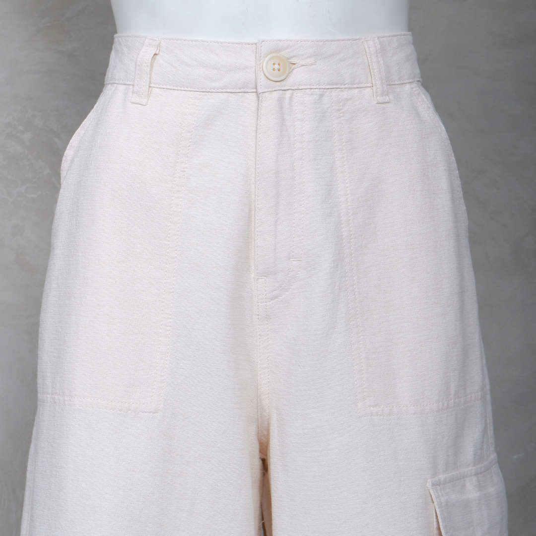 Triset Casual Celana Cullote Wanita Cargo HighWaist | Regule Fit | TP6006850