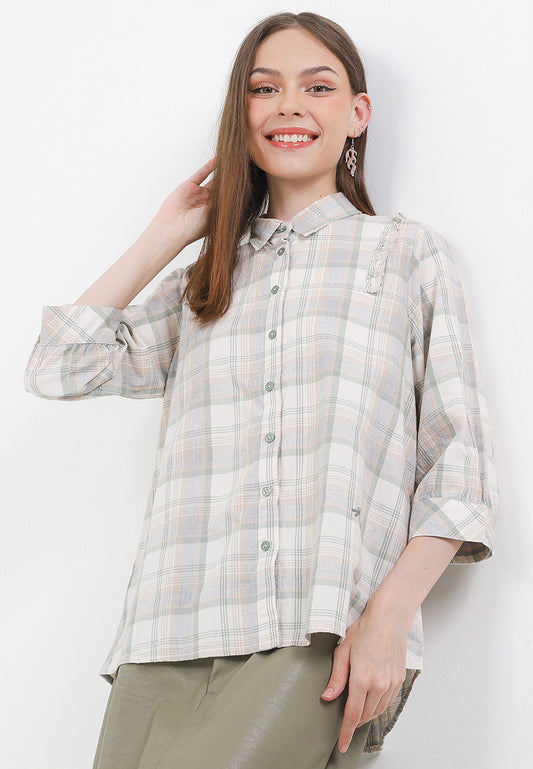TRISET CASUAL PAKAIAN WANITA BLOUSE - TR3097801