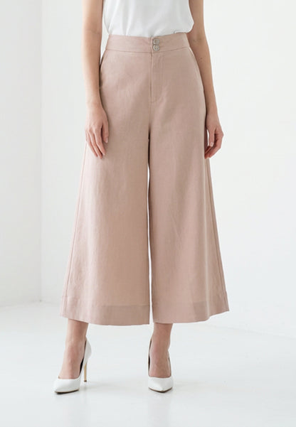 Triset Ladies Celana Panjang Wanita Cullote HighWaist | Wide Leg | LP6004900