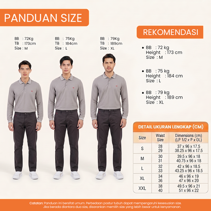 WATCHOUT CELANA PANJANG CASUAL PRIA MISSOURI | REGULER FIT | CASUAL | WP802740004