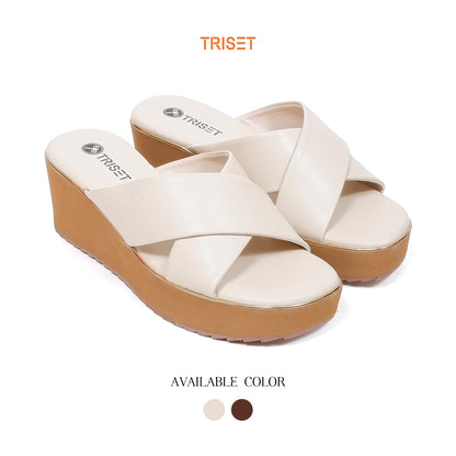 Triset Sandal Wanita | Casual | Wedges | - TQ6400203