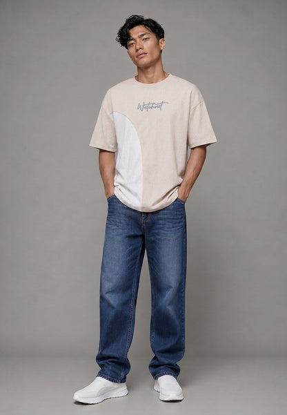Watchout Kaos Pakaian Pria Lengan Pendek Leicester | Oversize | Jeans | JK402751104