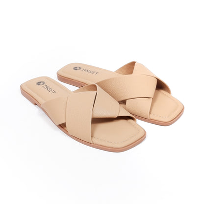 Triset Sandal Wanita | Flat | Slide | Selop Casual | TF6400203