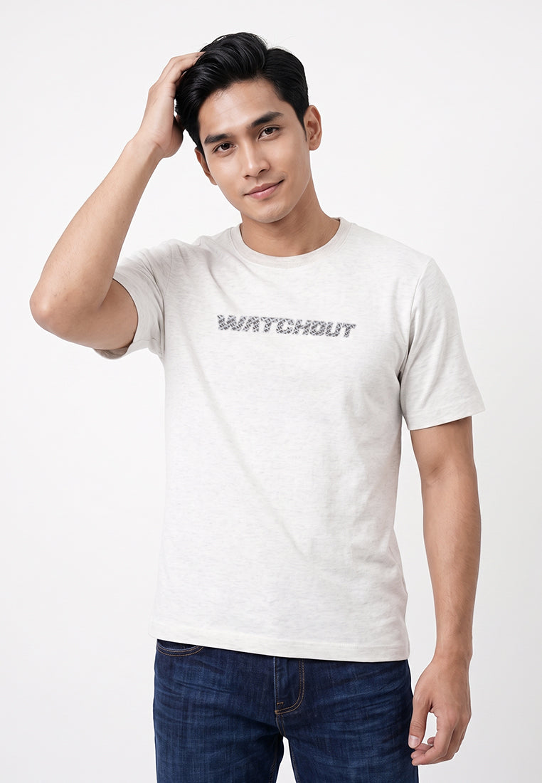 WATCHOUT KAOS PAKAIAN PRIA LENGAN PENDEK LEICESTER | REGULER FIT | JEANS | JK402800003