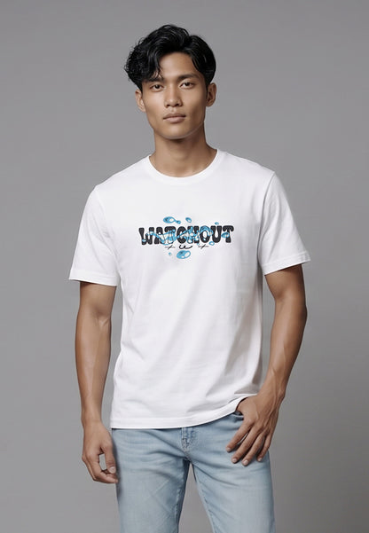 Watchout Kaos Pakaian Pria Lengan Pendek Leicester | Reguler Fit | Jeans | JK402760002