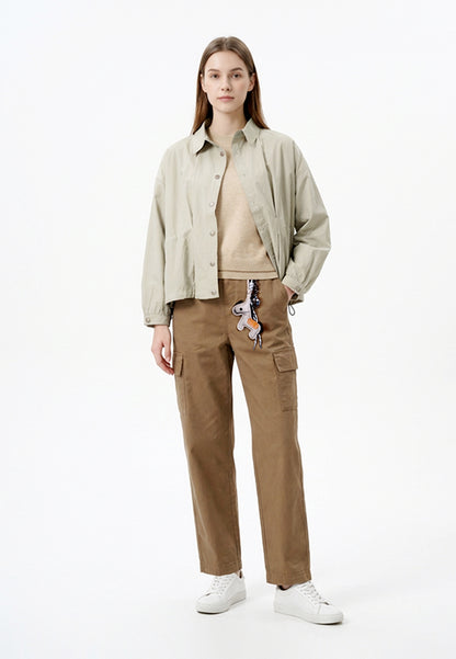 TRISET CASUAL JACKET CROP - TJ3033200