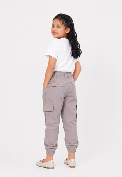 OXA KIDS GIRL CARGO PANTS - OP3100100