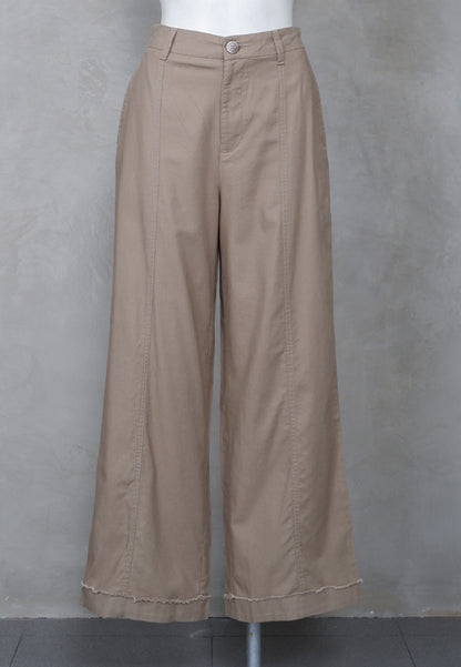Triset Casual Celana Panjang Wanita Wide Leg Highwaist | Loose Fit | TP8005700