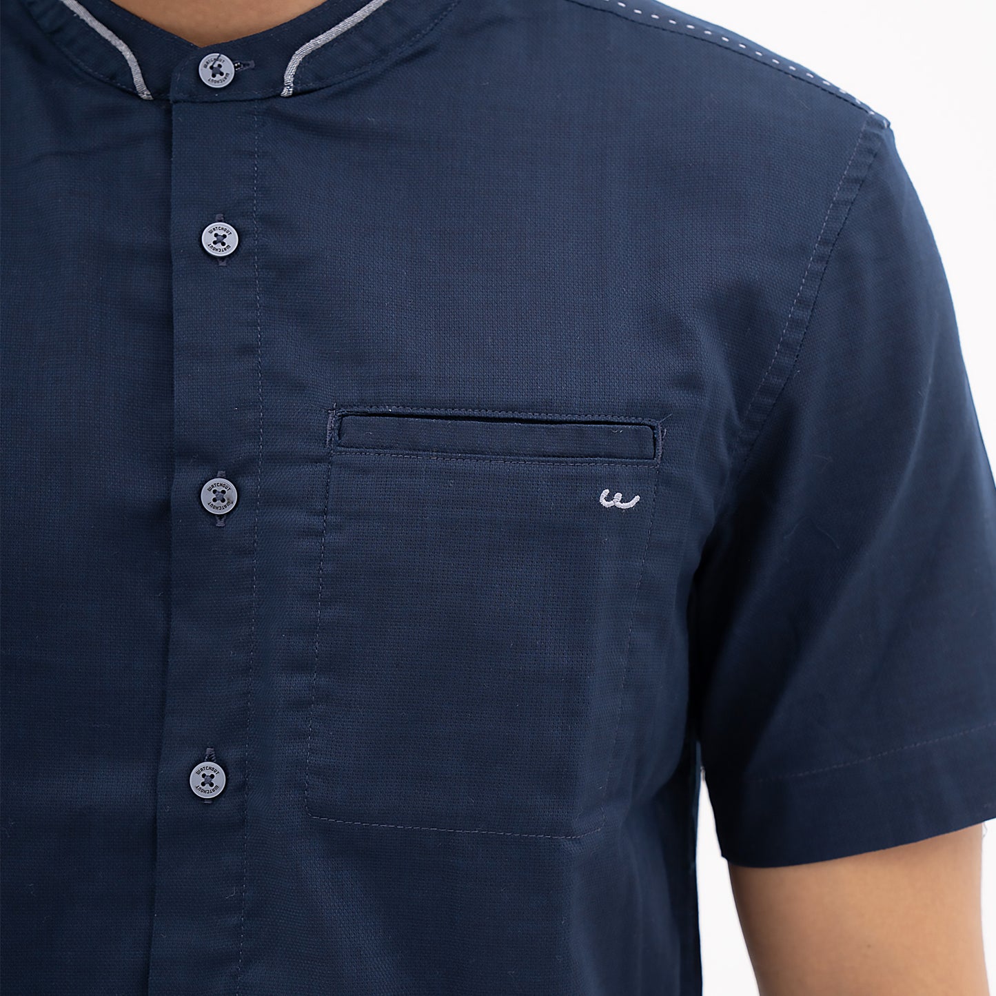WATCHOUT PAKAIAN PRIA SHORT SLEEVE BISHA KOKO - JS801050027