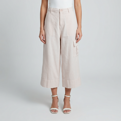 Triset Casual Celana Cullote Wanita Cargo HighWaist | Regule Fit | TP6006850
