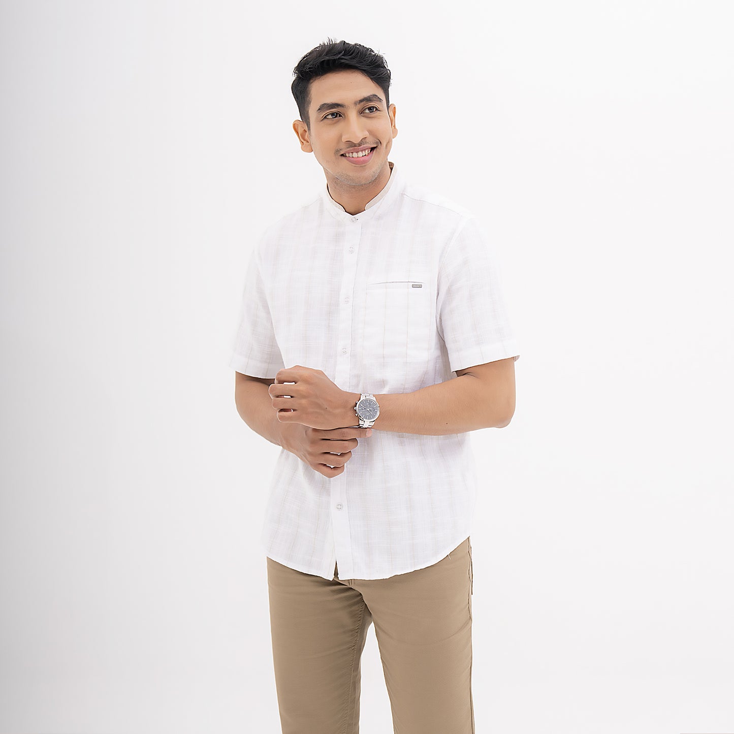 WATCHOUT PAKAIAN PRIA SHORT SLEEVE HAJRAH KOKO - WS802480102