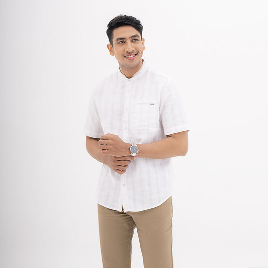 WATCHOUT PAKAIAN PRIA SHORT SLEEVE HAJRAH KOKO - WS802480102