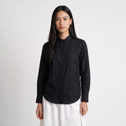 Triset Ladies Blouse Wanita Lengan Panjang Asimetris | Relaxed Fit | LR3052890