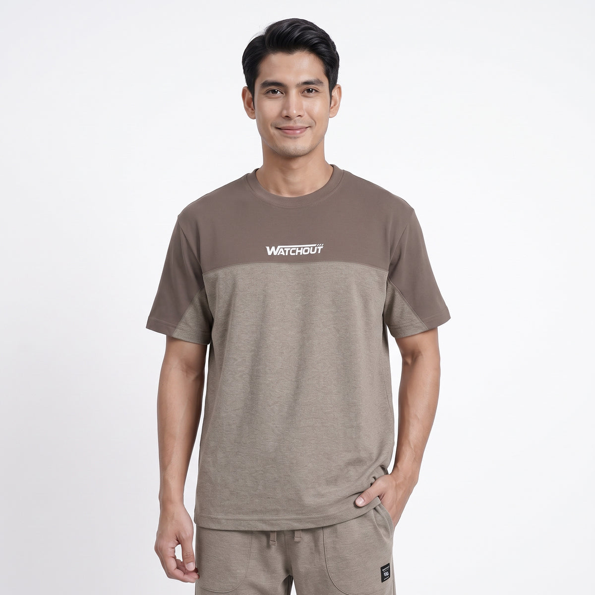 WATCHOUT KAOS PAKAIAN PRIA LENGAN PENDEK LEICESTER | REGULER FIT | JEANS | JK402855A04