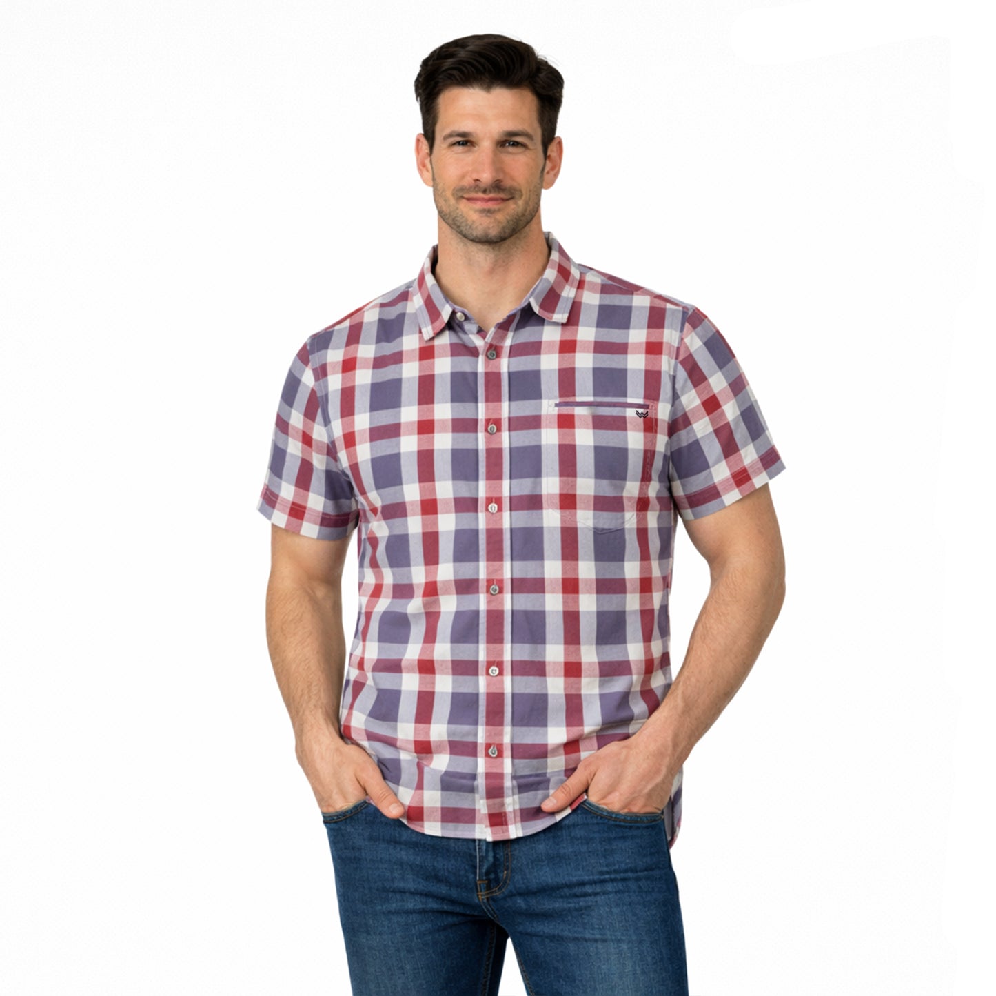 WATCHOUT PAKAIAN PRIA SHORT SLEEVE SHIRT - WS514780128