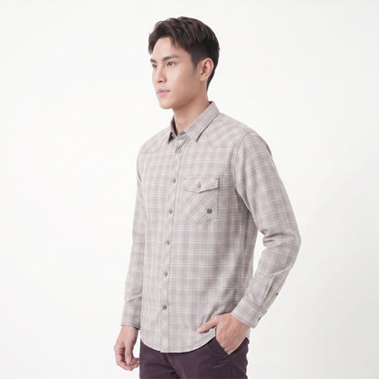 WATCHOUT KEMEJA PRIA LENGAN PANJANG | SLIM FIT | JEANS | JS303390123