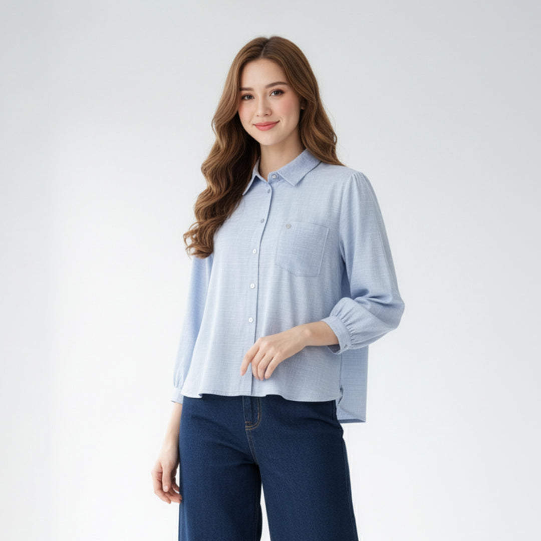 Triset Casual Pakaian Wanita Blouse - TR3102501